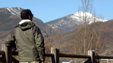 Vista de Vía Verde de Laciana